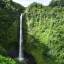A bela Akaka Falls, perto de Hilo, em Big Island, no Hawaii